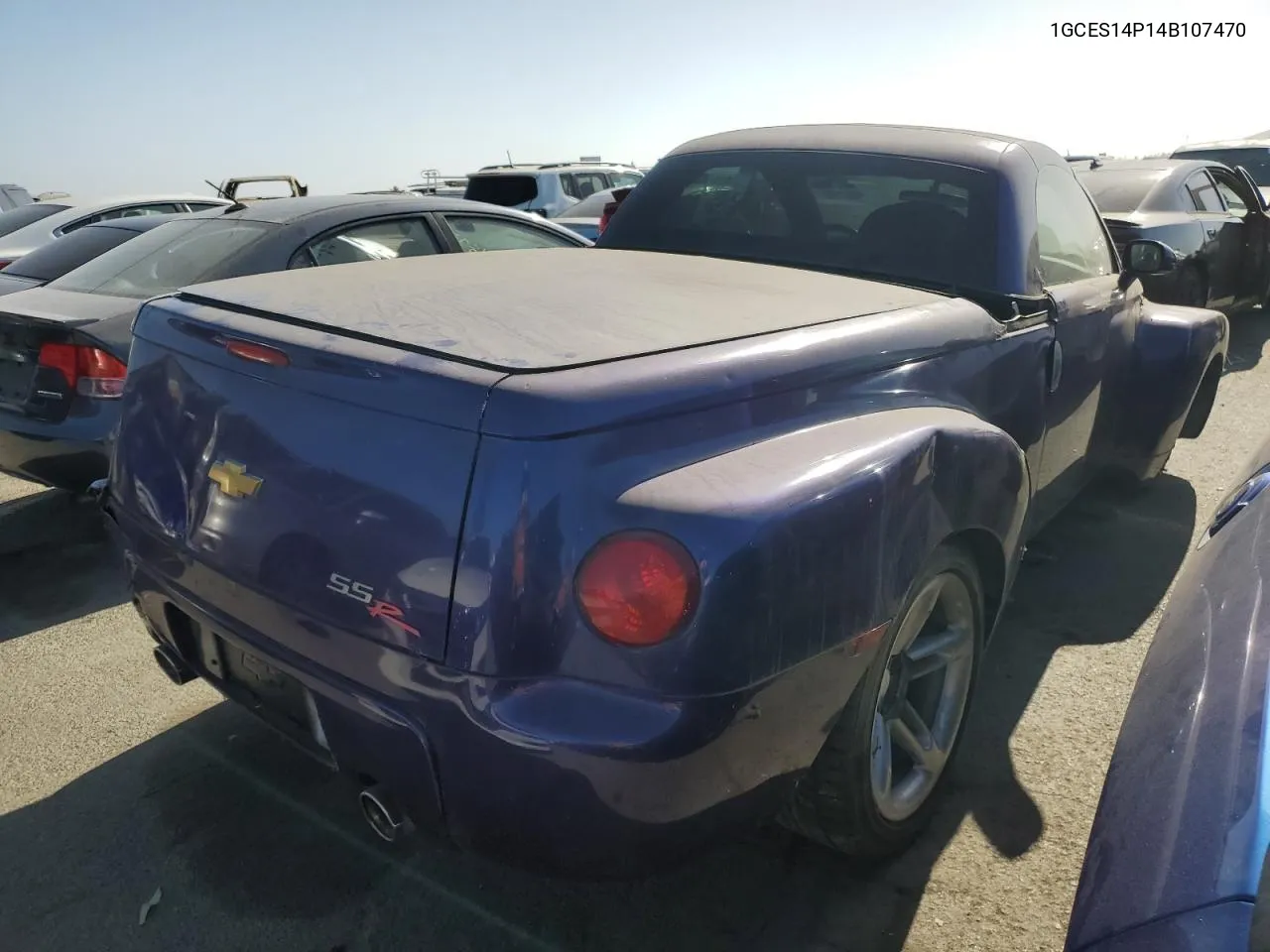 2004 Chevrolet Ssr VIN: 1GCES14P14B107470 Lot: 57395344