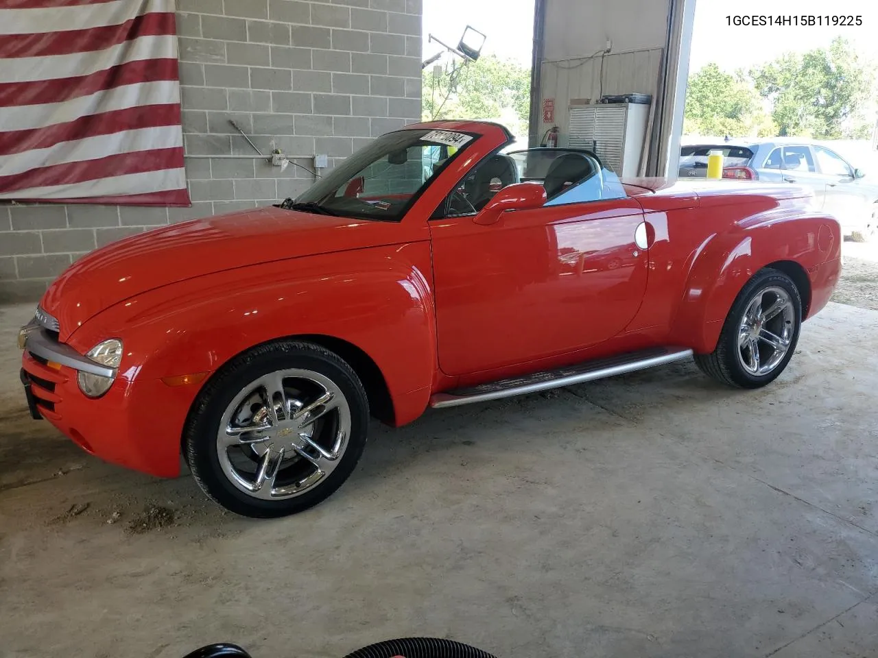 2005 Chevrolet Ssr VIN: 1GCES14H15B119225 Lot: 73119094