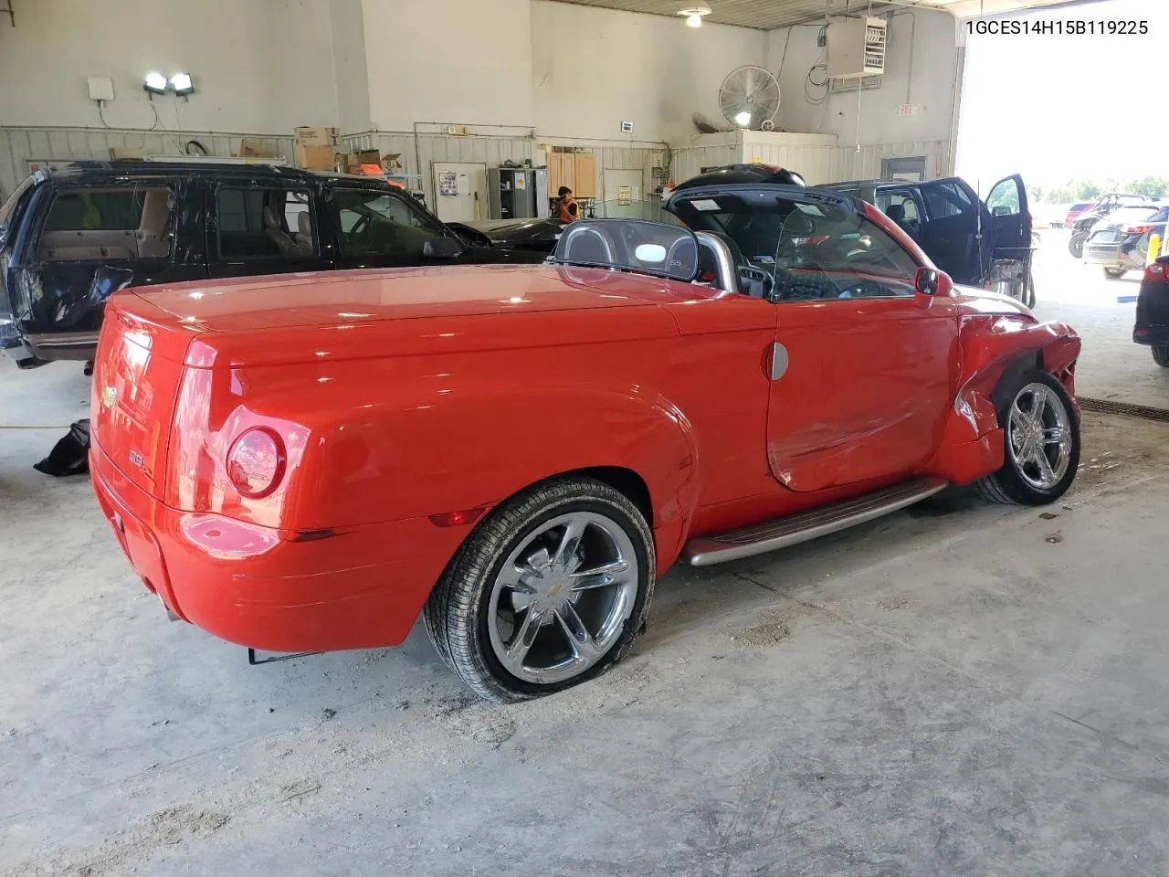 2005 Chevrolet Ssr VIN: 1GCES14H15B119225 Lot: 73119094