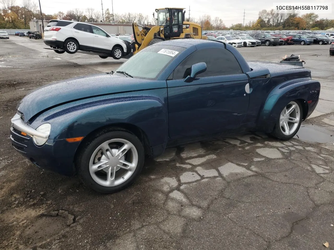 2005 Chevrolet Ssr VIN: 1GCES14H55B117798 Lot: 77615954