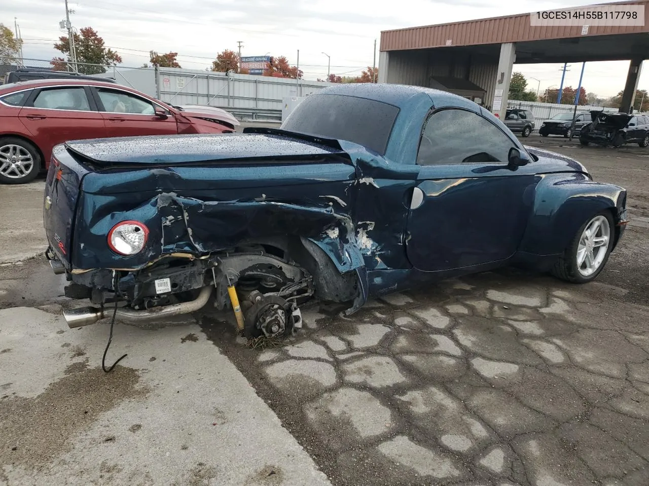 2005 Chevrolet Ssr VIN: 1GCES14H55B117798 Lot: 77615954