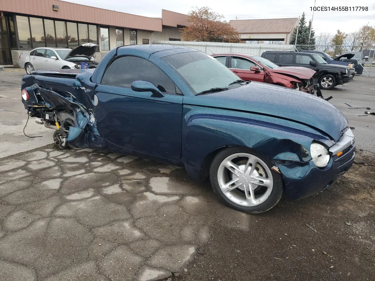 2005 Chevrolet Ssr VIN: 1GCES14H55B117798 Lot: 77615954