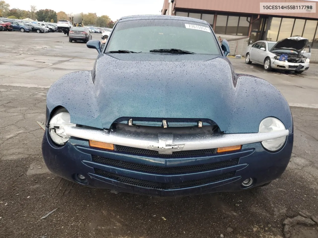 2005 Chevrolet Ssr VIN: 1GCES14H55B117798 Lot: 77615954