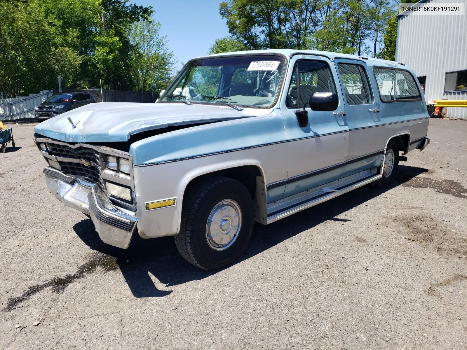 1GNER16K0KF191291 1989 Chevrolet Suburban R1500