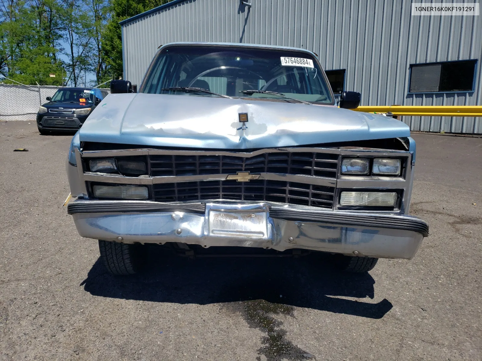 1989 Chevrolet Suburban R1500 VIN: 1GNER16K0KF191291 Lot: 57646884