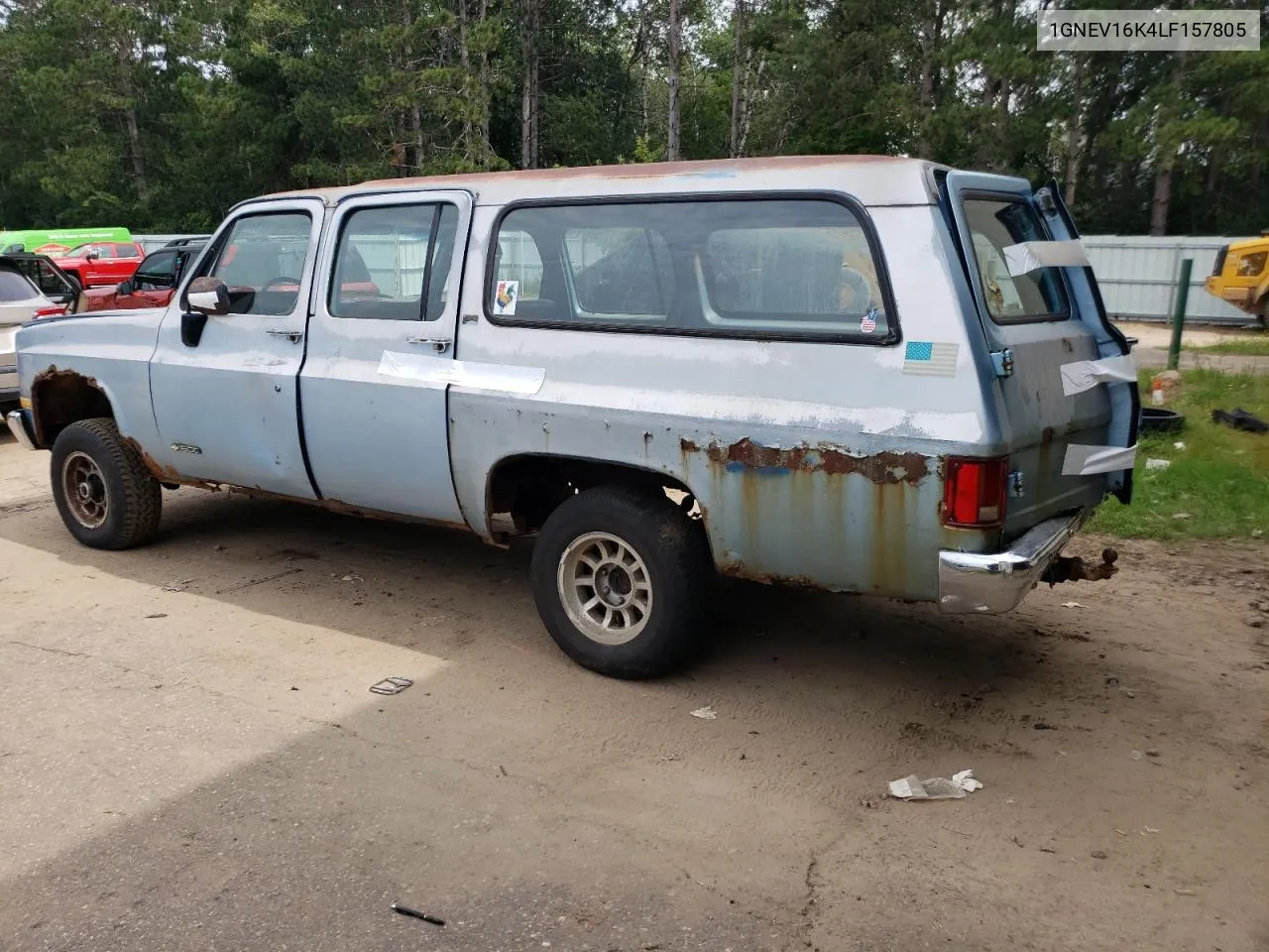 1990 Chevrolet Suburban V1500 VIN: 1GNEV16K4LF157805 Lot: 69173284