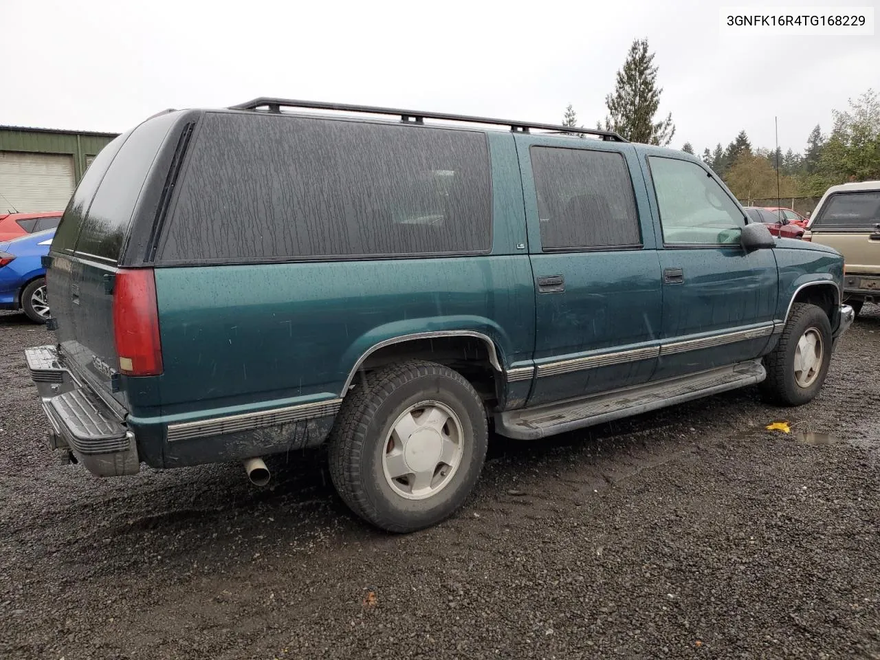 1996 Chevrolet Suburban K1500 VIN: 3GNFK16R4TG168229 Lot: 76841404