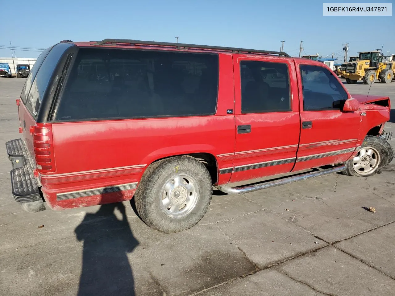 1997 Chevrolet Suburban K1500 VIN: 1GBFK16R4VJ347871 Lot: 70752444