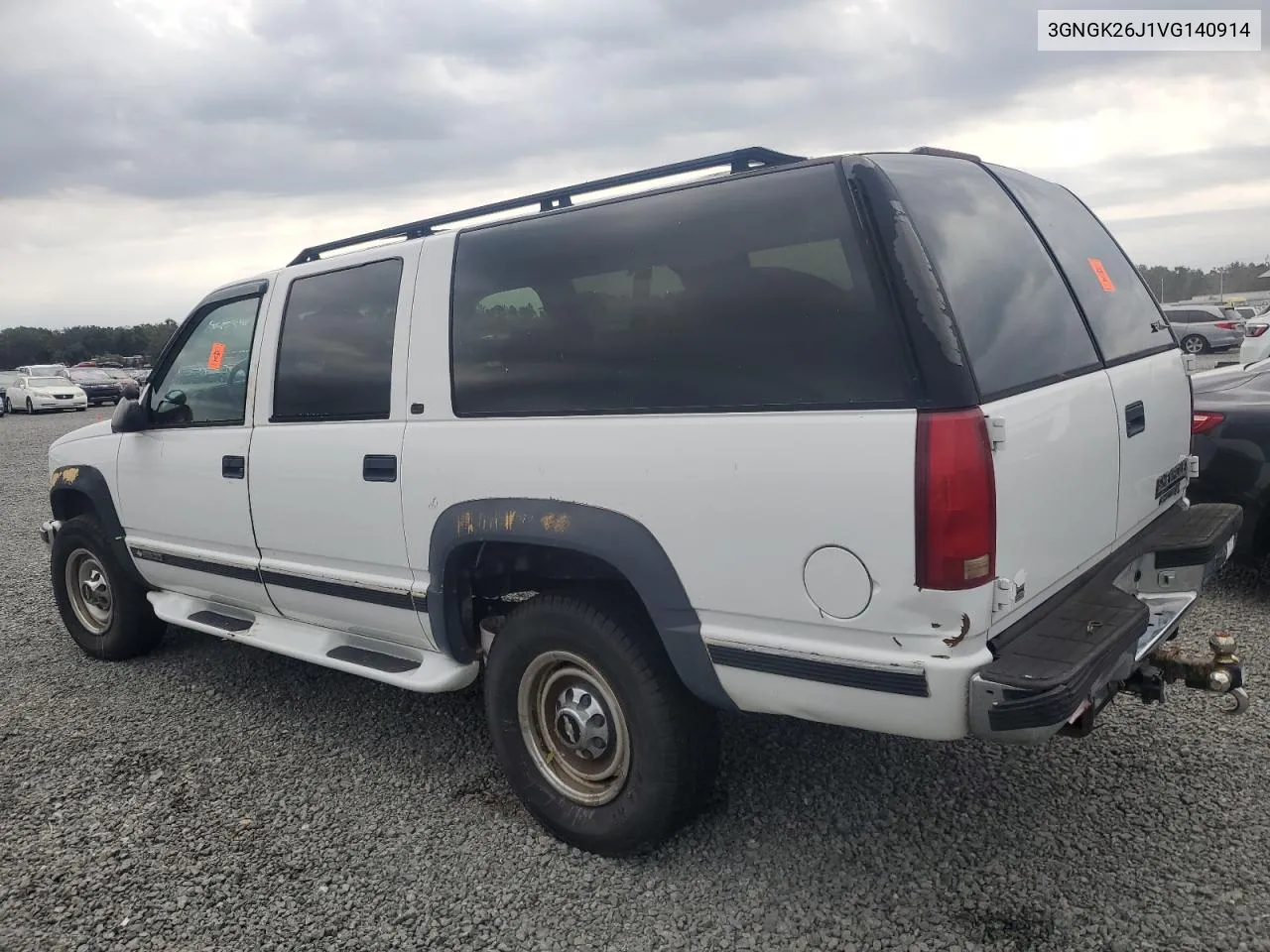 1997 Chevrolet Suburban K2500 VIN: 3GNGK26J1VG140914 Lot: 76651774