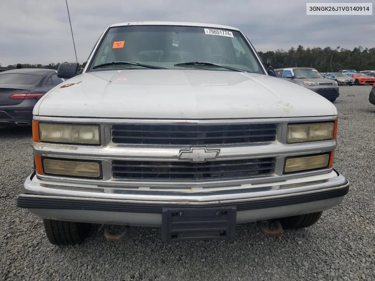 1997 Chevrolet Suburban K2500 VIN: 3GNGK26J1VG140914 Lot: 76651774