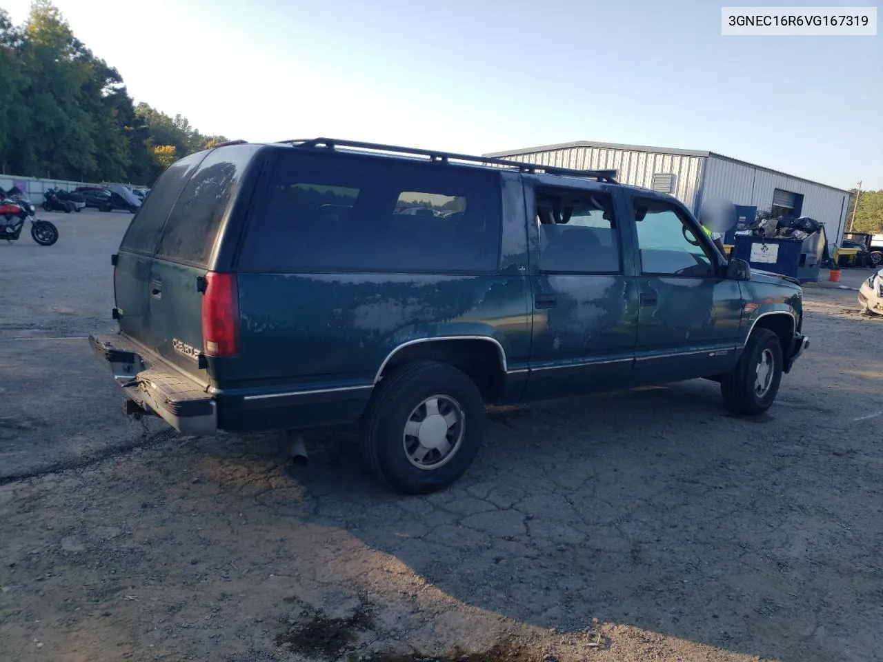 1997 Chevrolet Suburban C1500 VIN: 3GNEC16R6VG167319 Lot: 77485194