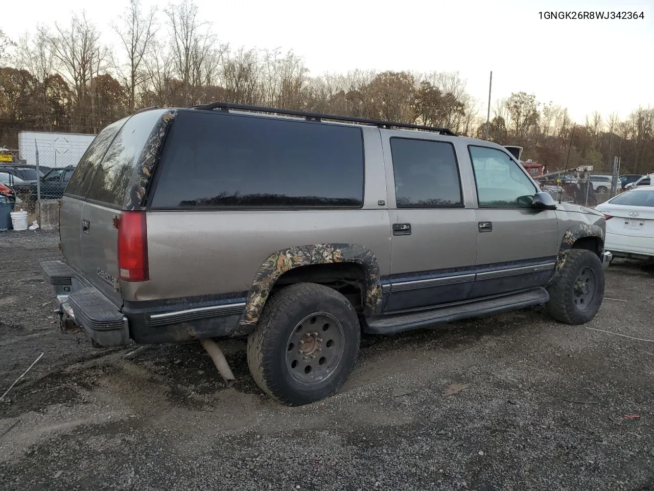 1998 Chevrolet Suburban K2500 VIN: 1GNGK26R8WJ342364 Lot: 78850424