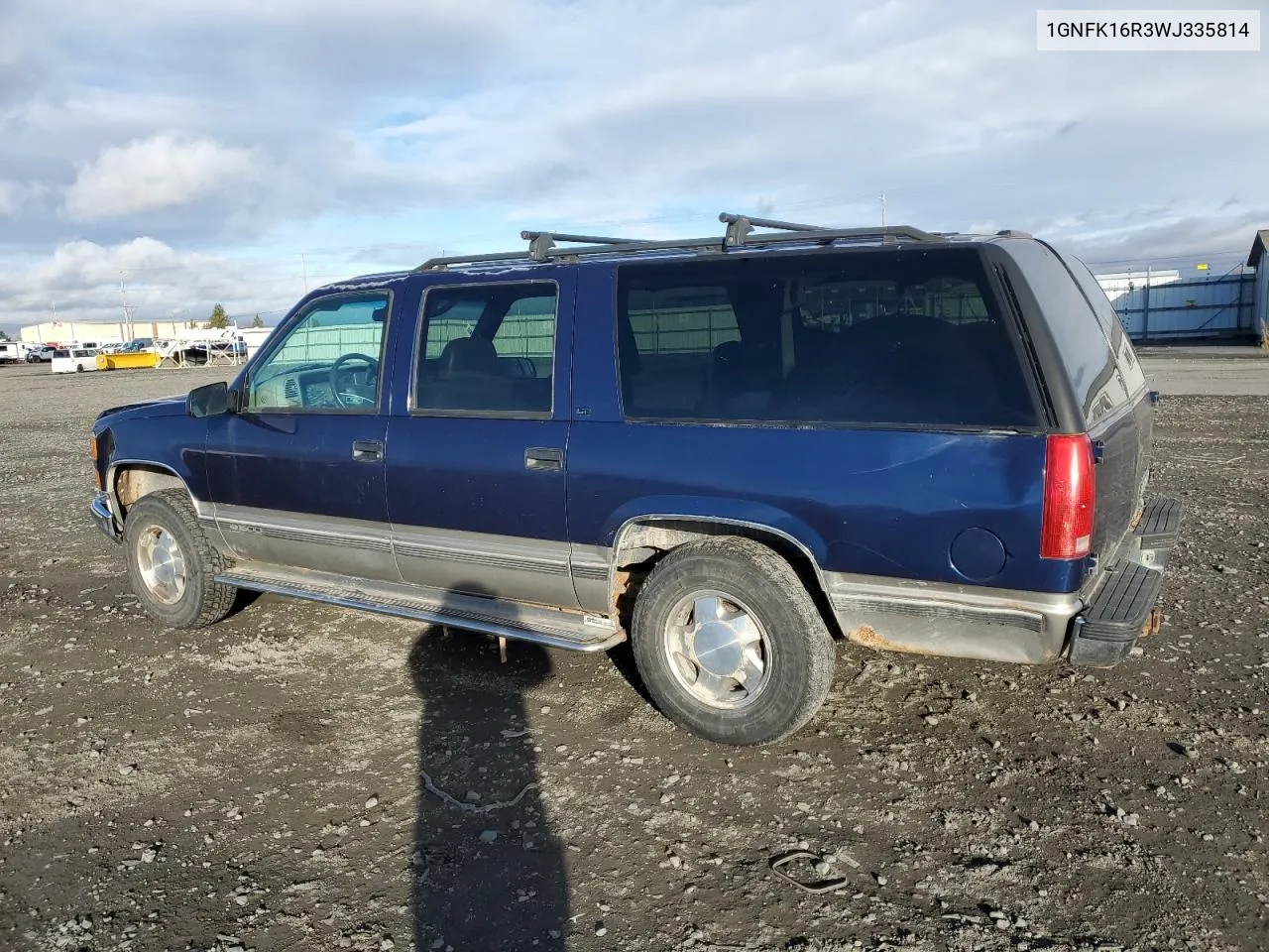 1998 Chevrolet Suburban K1500 VIN: 1GNFK16R3WJ335814 Lot: 80024274