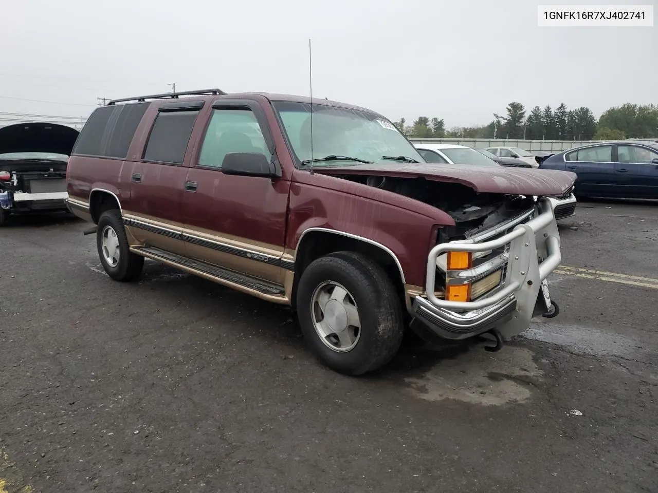 1999 Chevrolet Suburban K1500 VIN: 1GNFK16R7XJ402741 Lot: 73283404