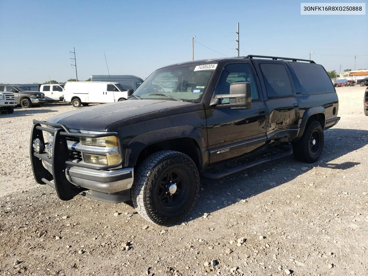 1999 Chevrolet Suburban K1500 VIN: 3GNFK16R8XG250888 Lot: 74305324