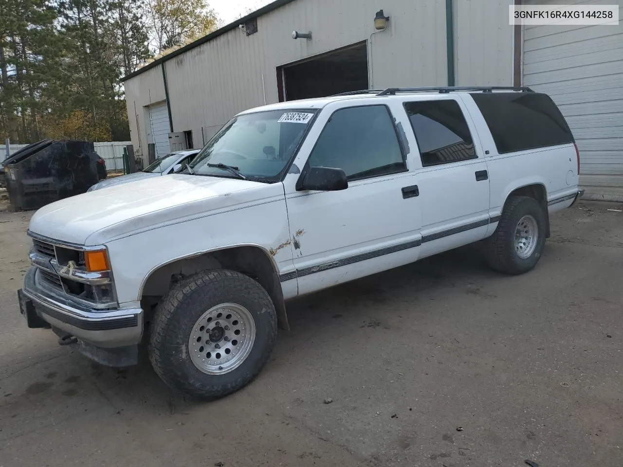 1999 Chevrolet Suburban K1500 VIN: 3GNFK16R4XG144258 Lot: 76387524