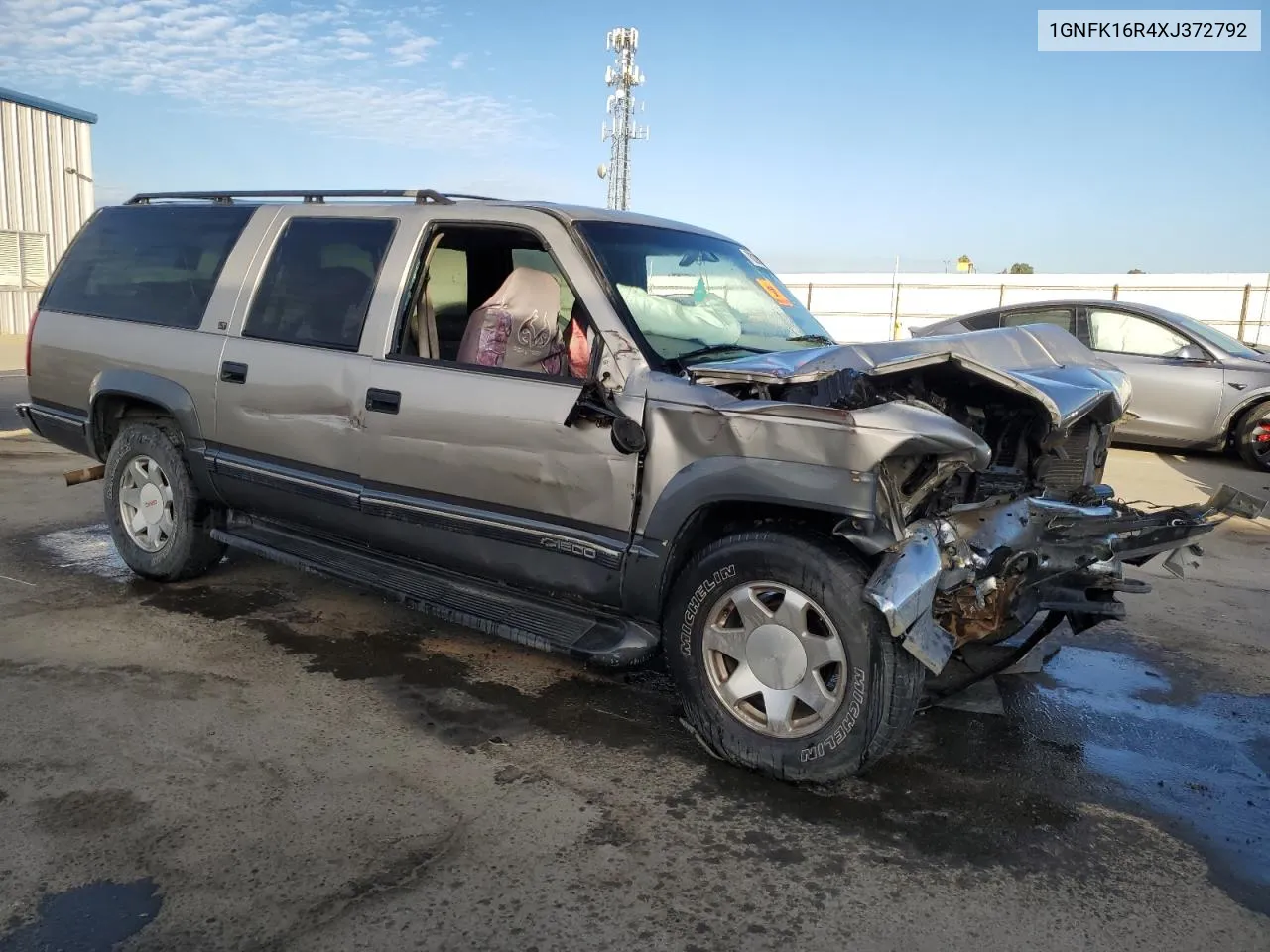 1999 Chevrolet Suburban K1500 VIN: 1GNFK16R4XJ372792 Lot: 78238584