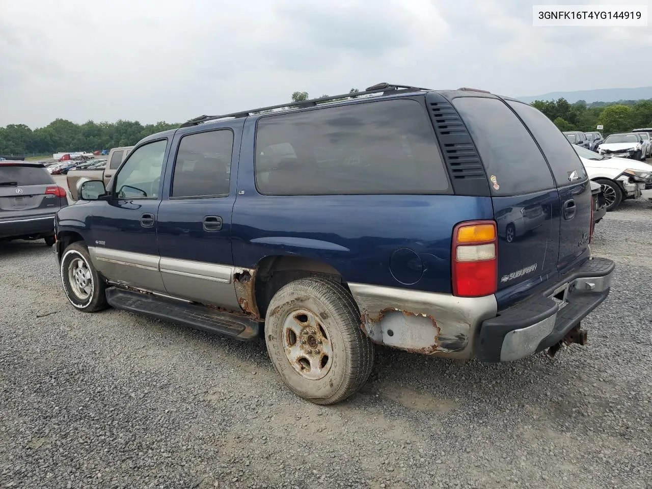 2000 Chevrolet Suburban K1500 VIN: 3GNFK16T4YG144919 Lot: 64368374