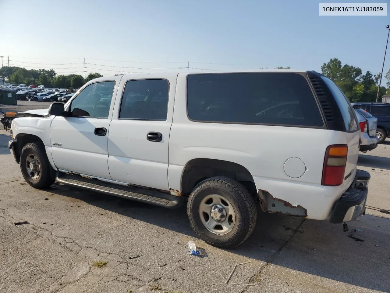 2000 Chevrolet Suburban K1500 VIN: 1GNFK16T1YJ183059 Lot: 66229194