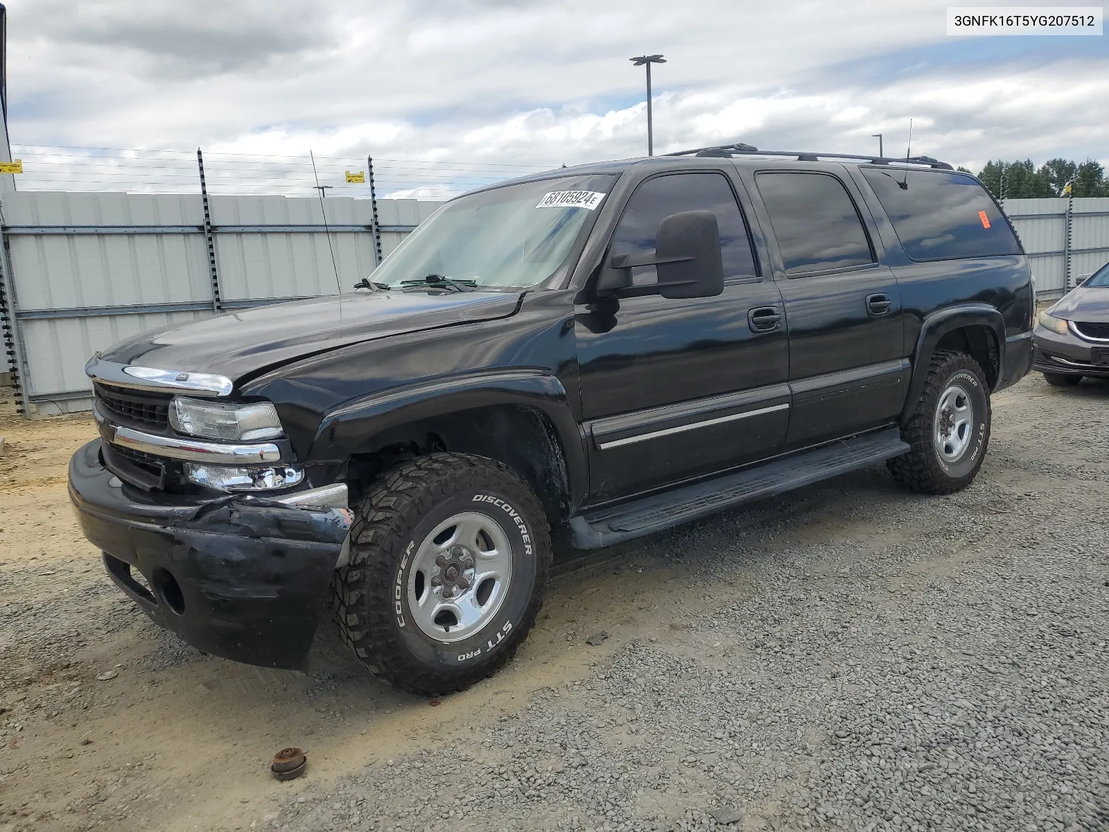 2000 Chevrolet Suburban K1500 VIN: 3GNFK16T5YG207512 Lot: 68105924