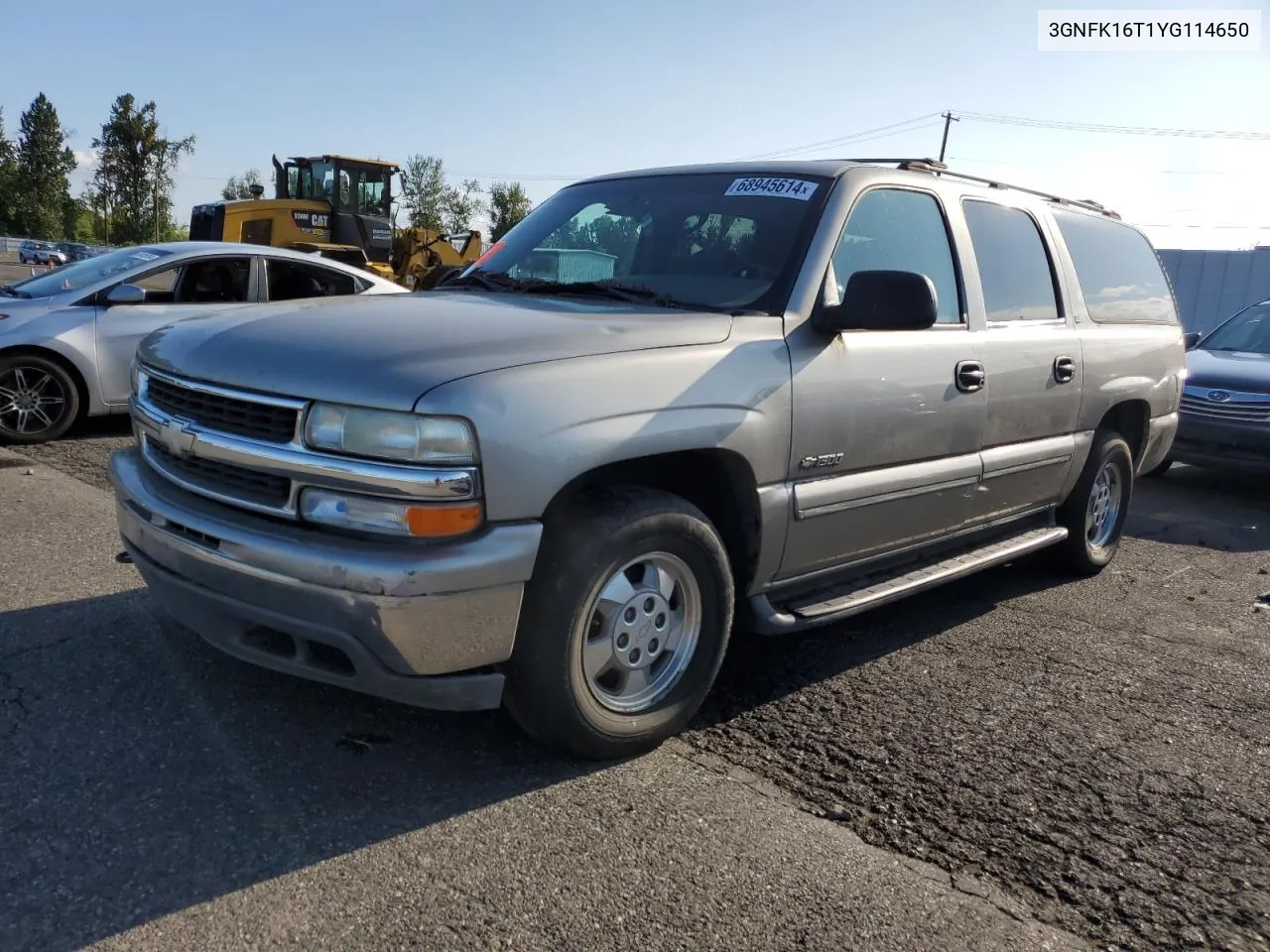 2000 Chevrolet Suburban K1500 VIN: 3GNFK16T1YG114650 Lot: 68945614