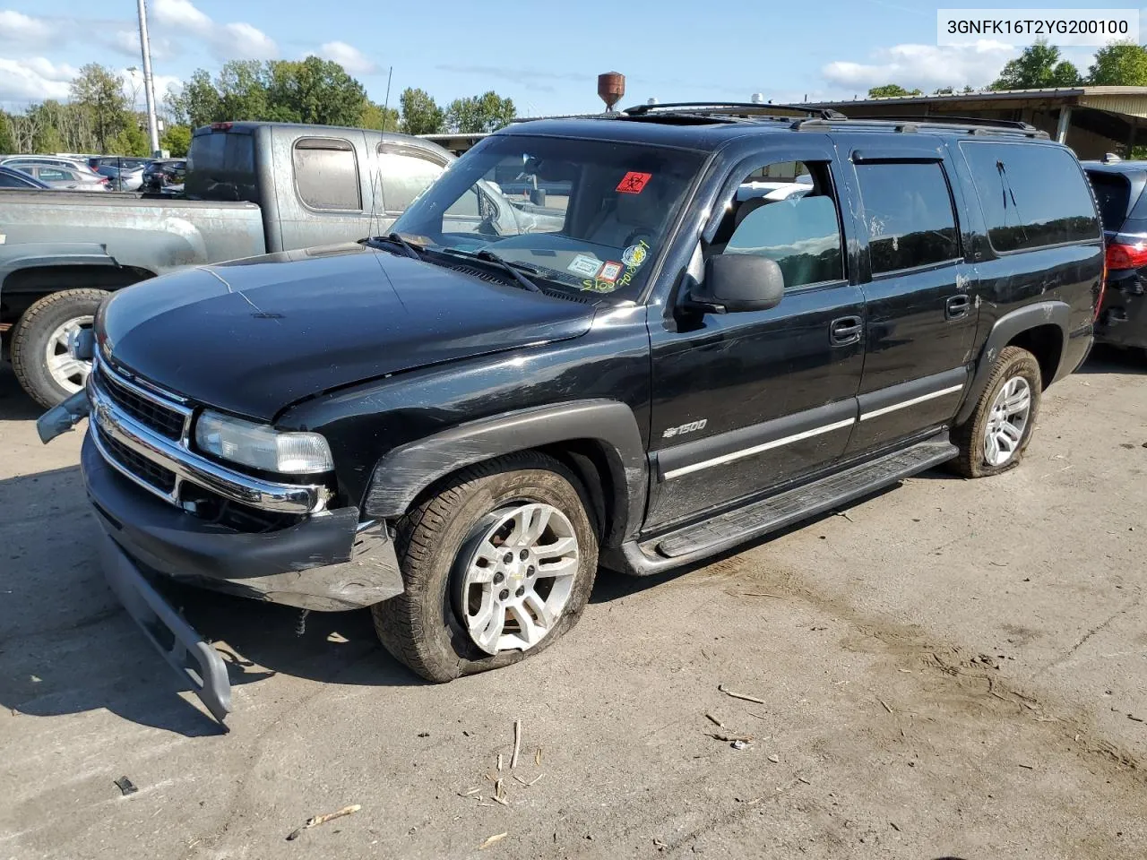 2000 Chevrolet Suburban K1500 VIN: 3GNFK16T2YG200100 Lot: 70187684