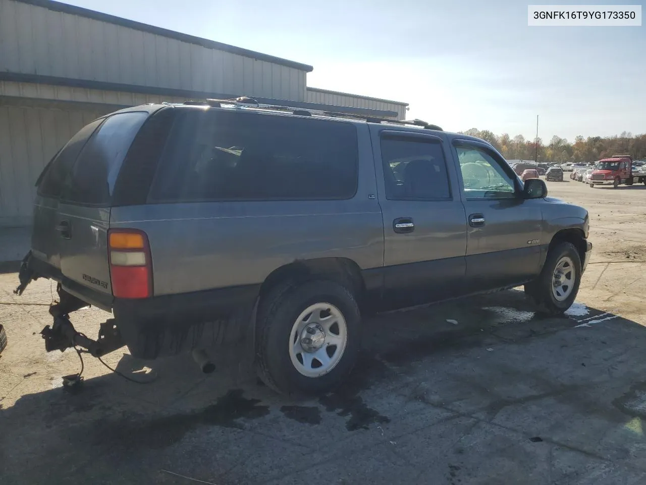 2000 Chevrolet Suburban K1500 VIN: 3GNFK16T9YG173350 Lot: 76783284