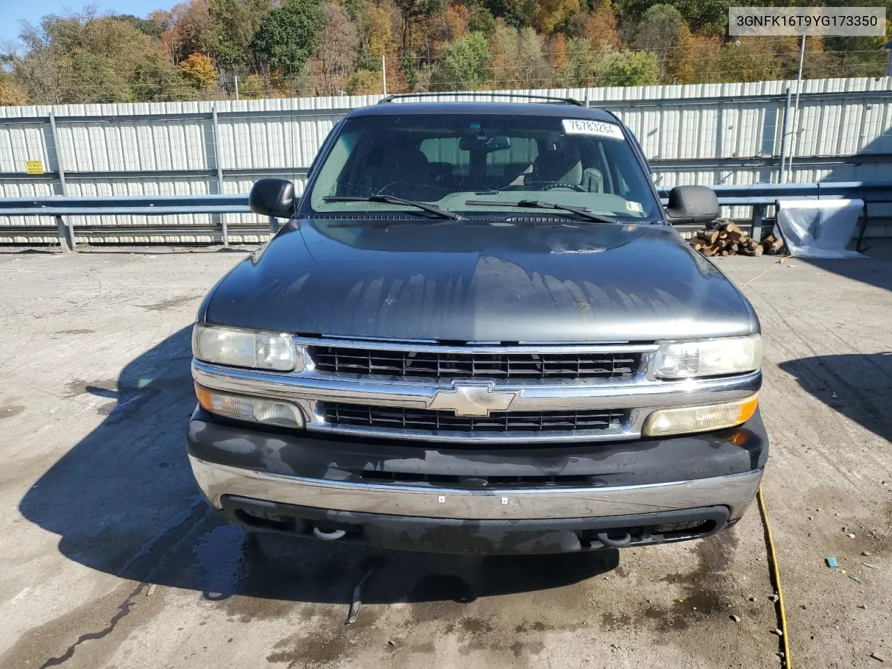 2000 Chevrolet Suburban K1500 VIN: 3GNFK16T9YG173350 Lot: 76783284