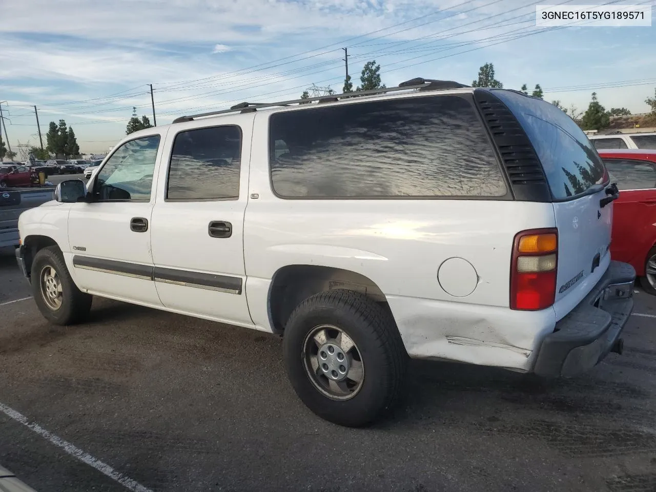 2000 Chevrolet Suburban C1500 VIN: 3GNEC16T5YG189571 Lot: 77704644