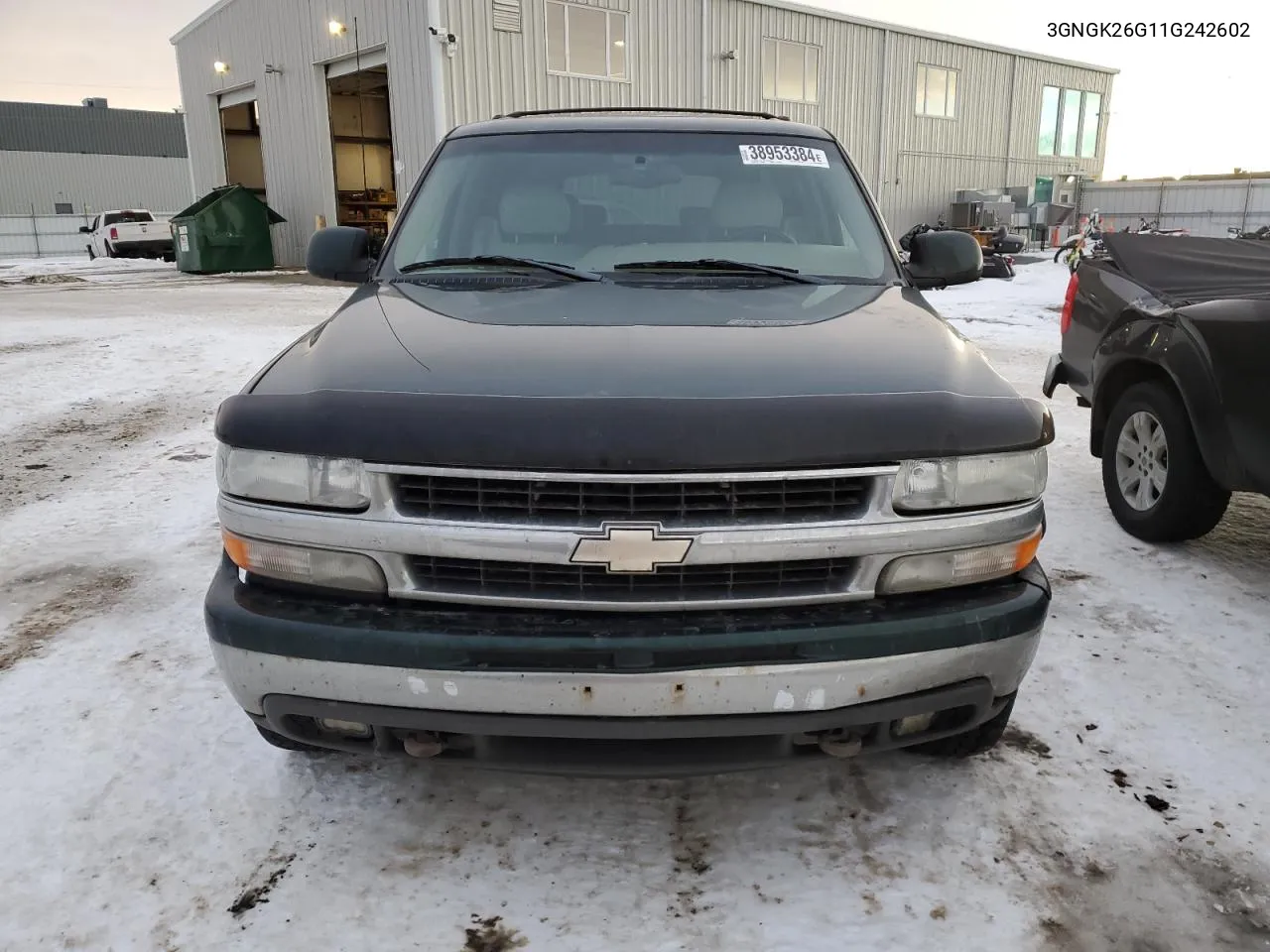 2001 Chevrolet Suburban K2500 VIN: 3GNGK26G11G242602 Lot: 38953384