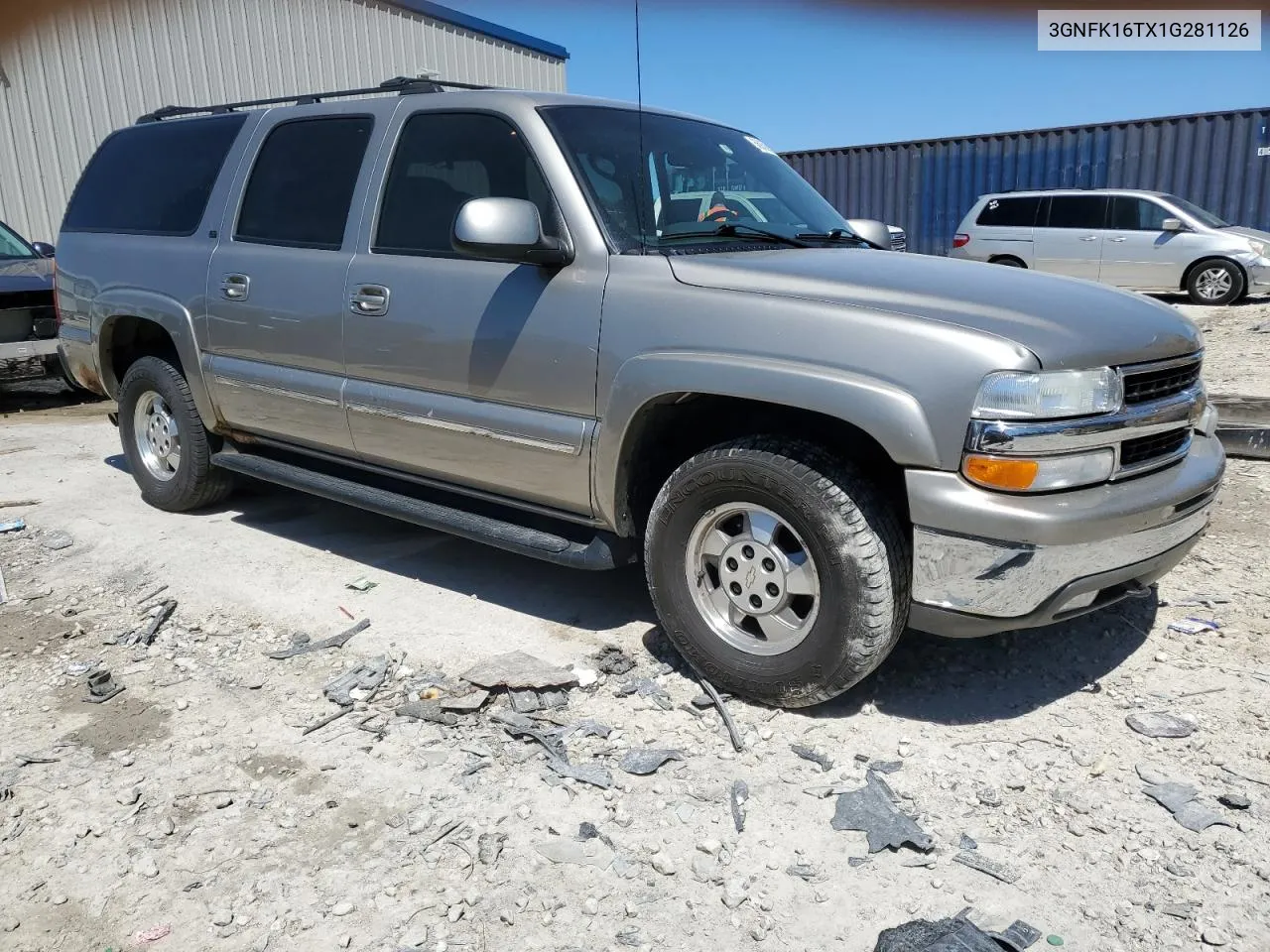 3GNFK16TX1G281126 2001 Chevrolet Suburban K1500