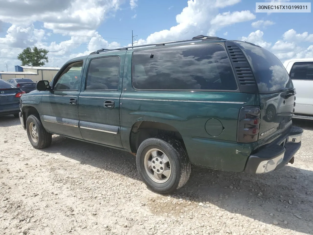 2001 Chevrolet Suburban C1500 VIN: 3GNEC16TX1G199311 Lot: 59264024