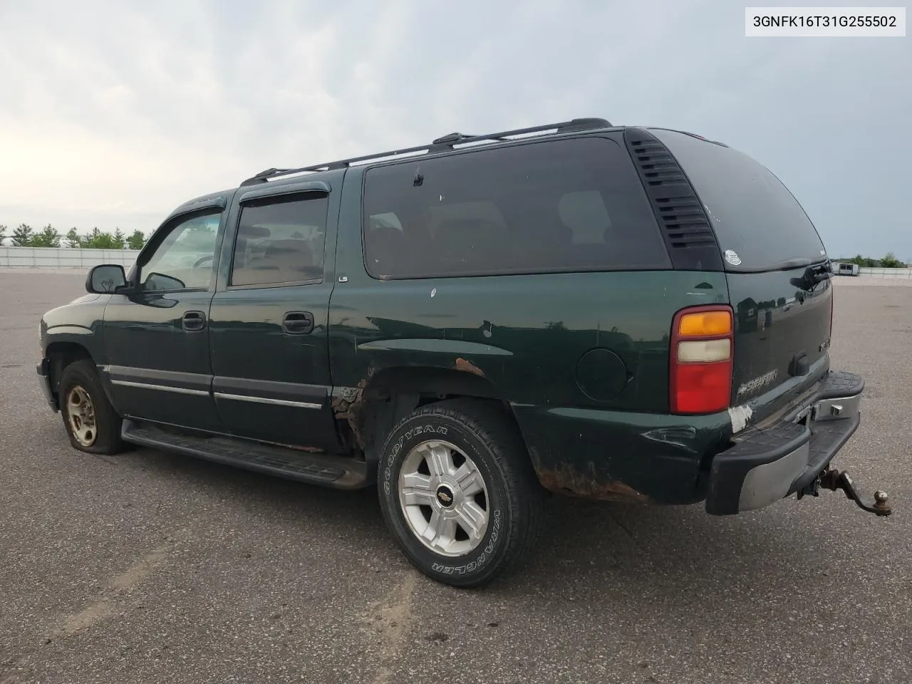 2001 Chevrolet Suburban K1500 VIN: 3GNFK16T31G255502 Lot: 64703614