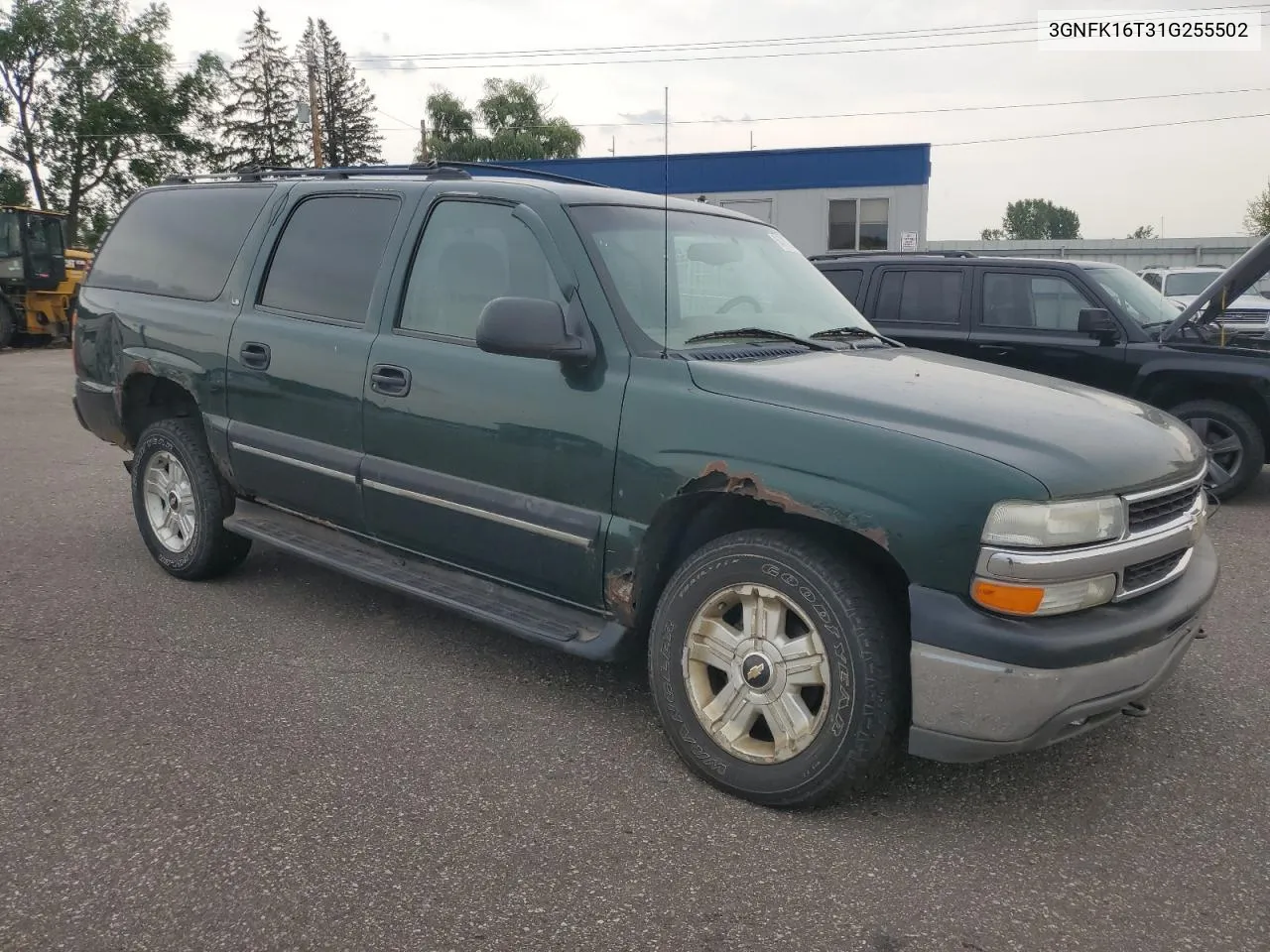 2001 Chevrolet Suburban K1500 VIN: 3GNFK16T31G255502 Lot: 64703614