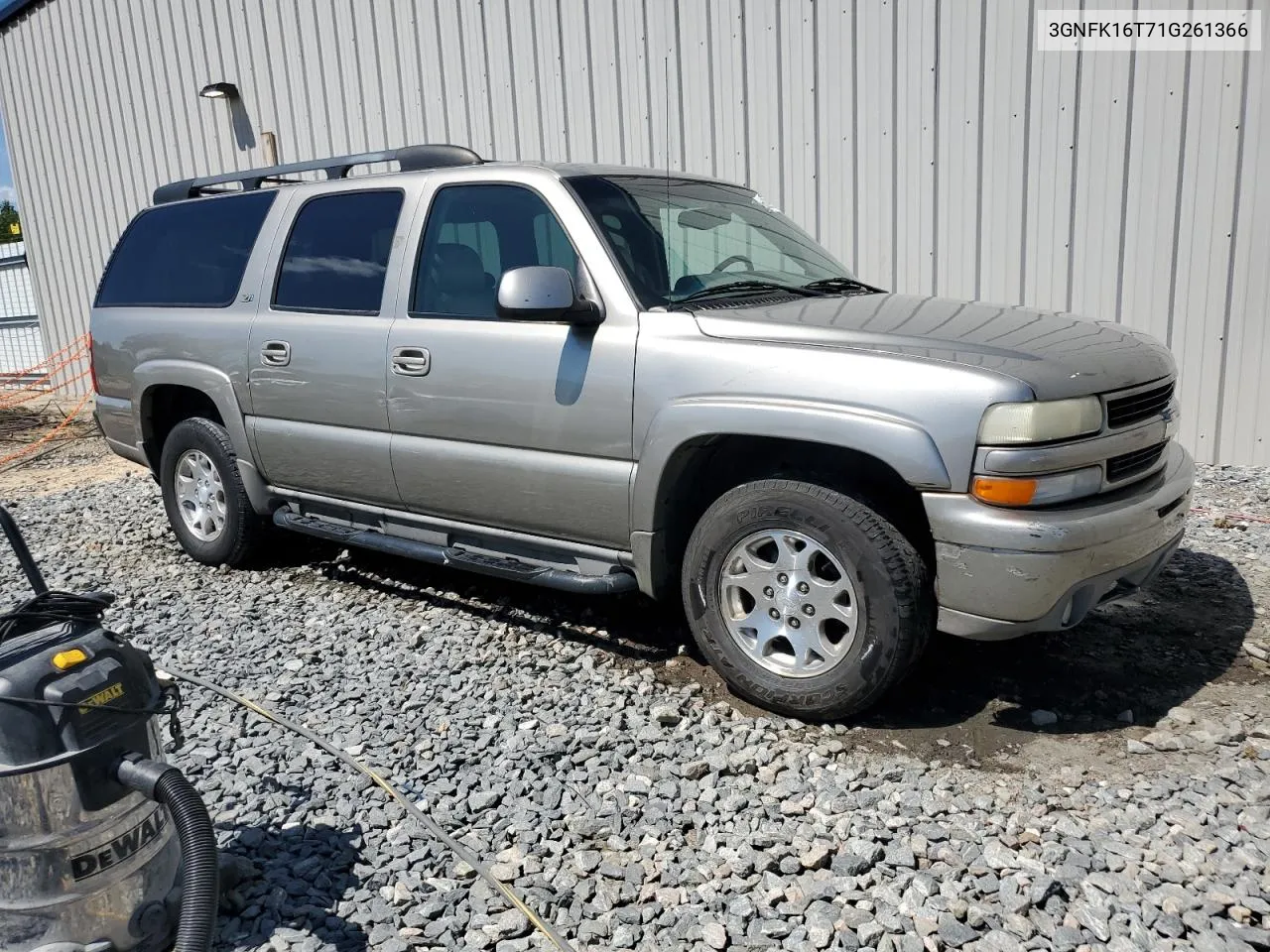 3GNFK16T71G261366 2001 Chevrolet Suburban K1500