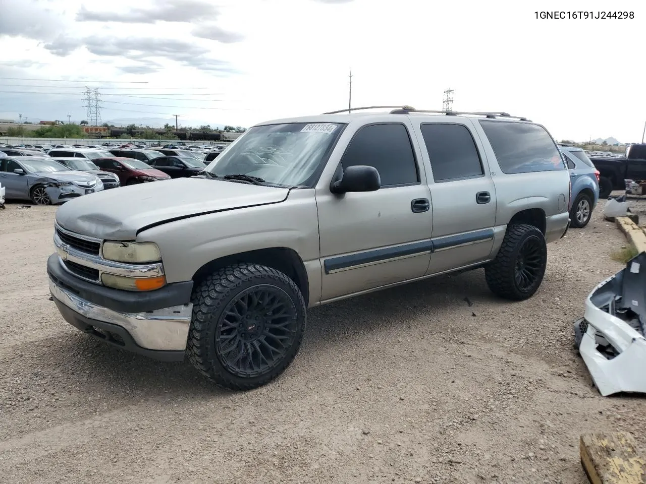 2001 Chevrolet Suburban C1500 VIN: 1GNEC16T91J244298 Lot: 68127834