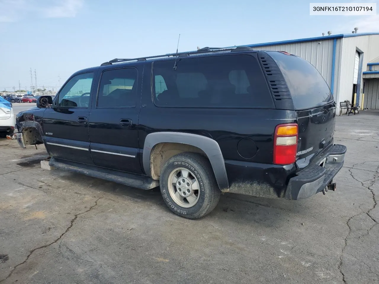 2001 Chevrolet Suburban K1500 VIN: 3GNFK16T21G107194 Lot: 68445204