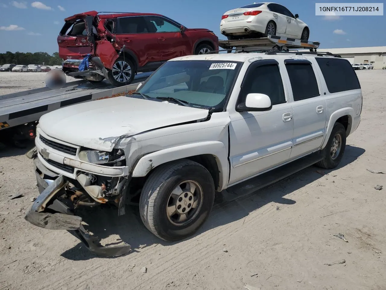 1GNFK16T71J208214 2001 Chevrolet Suburban K1500