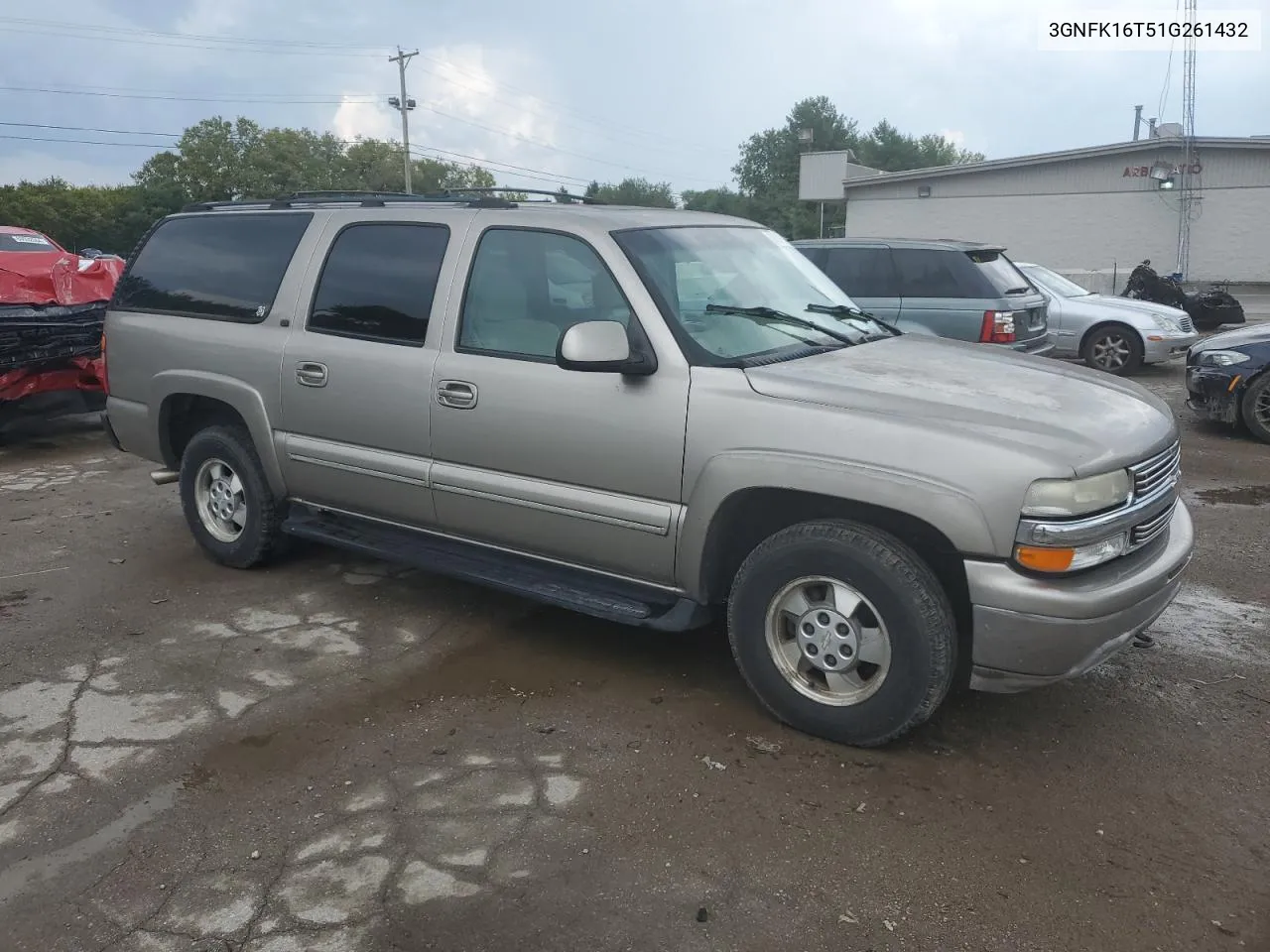 2001 Chevrolet Suburban K1500 VIN: 3GNFK16T51G261432 Lot: 69691124