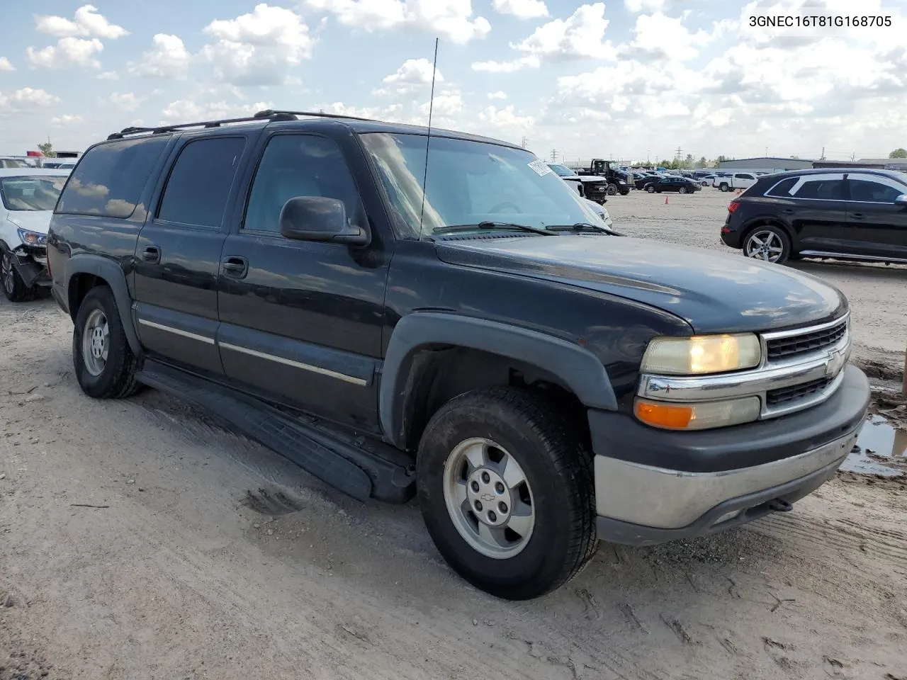 2001 Chevrolet Suburban C1500 VIN: 3GNEC16T81G168705 Lot: 71161814