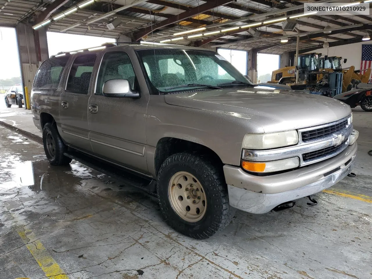 2001 Chevrolet Suburban C1500 VIN: 3GNEC16T01G210929 Lot: 72276304