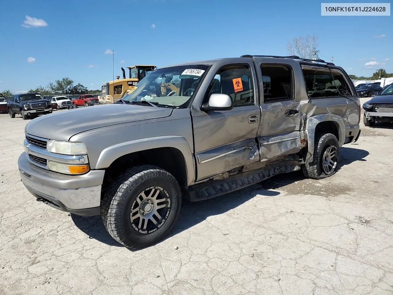 2001 Chevrolet Suburban K1500 VIN: 1GNFK16T41J224628 Lot: 72765734