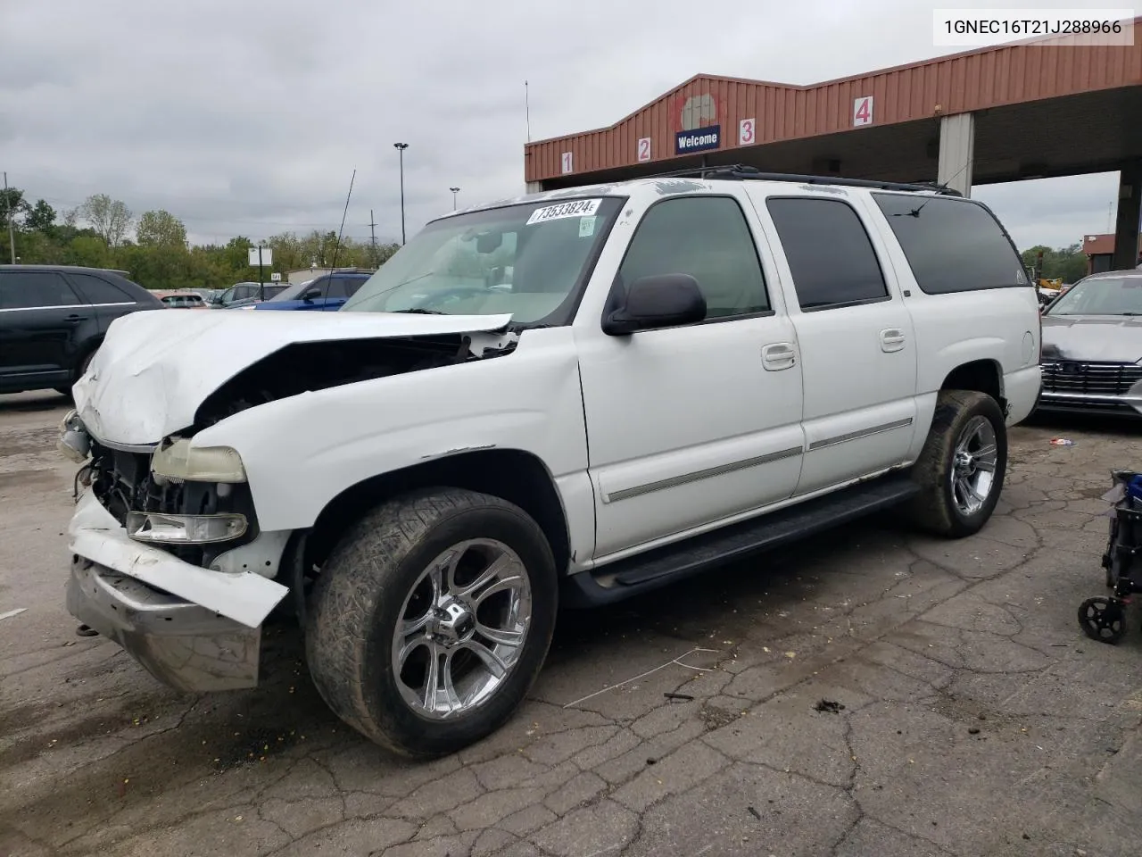 2001 Chevrolet Suburban C1500 VIN: 1GNEC16T21J288966 Lot: 73533824