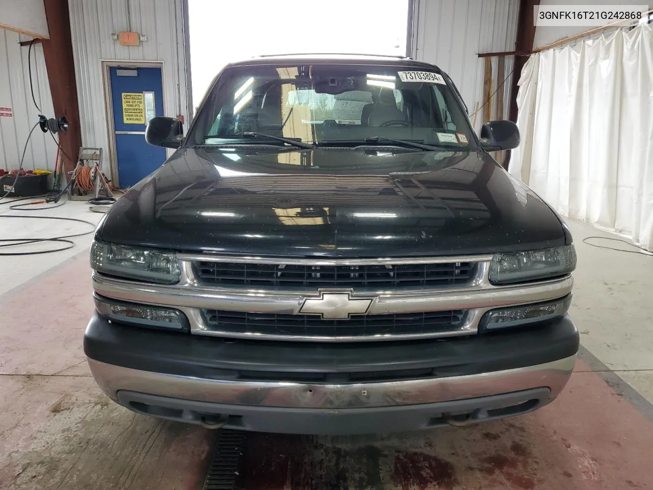 2001 Chevrolet Suburban K1500 VIN: 3GNFK16T21G242868 Lot: 73703894