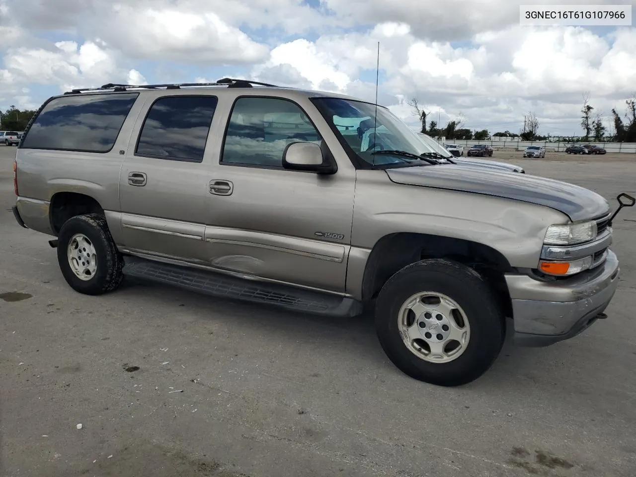 2001 Chevrolet Suburban C1500 VIN: 3GNEC16T61G107966 Lot: 74455334