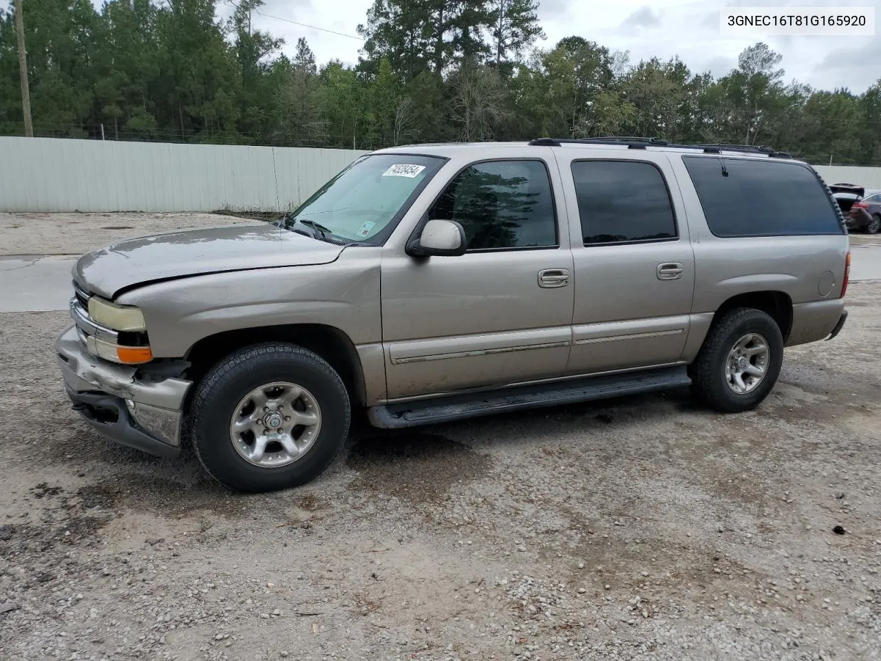 2001 Chevrolet Suburban C1500 VIN: 3GNEC16T81G165920 Lot: 74528454