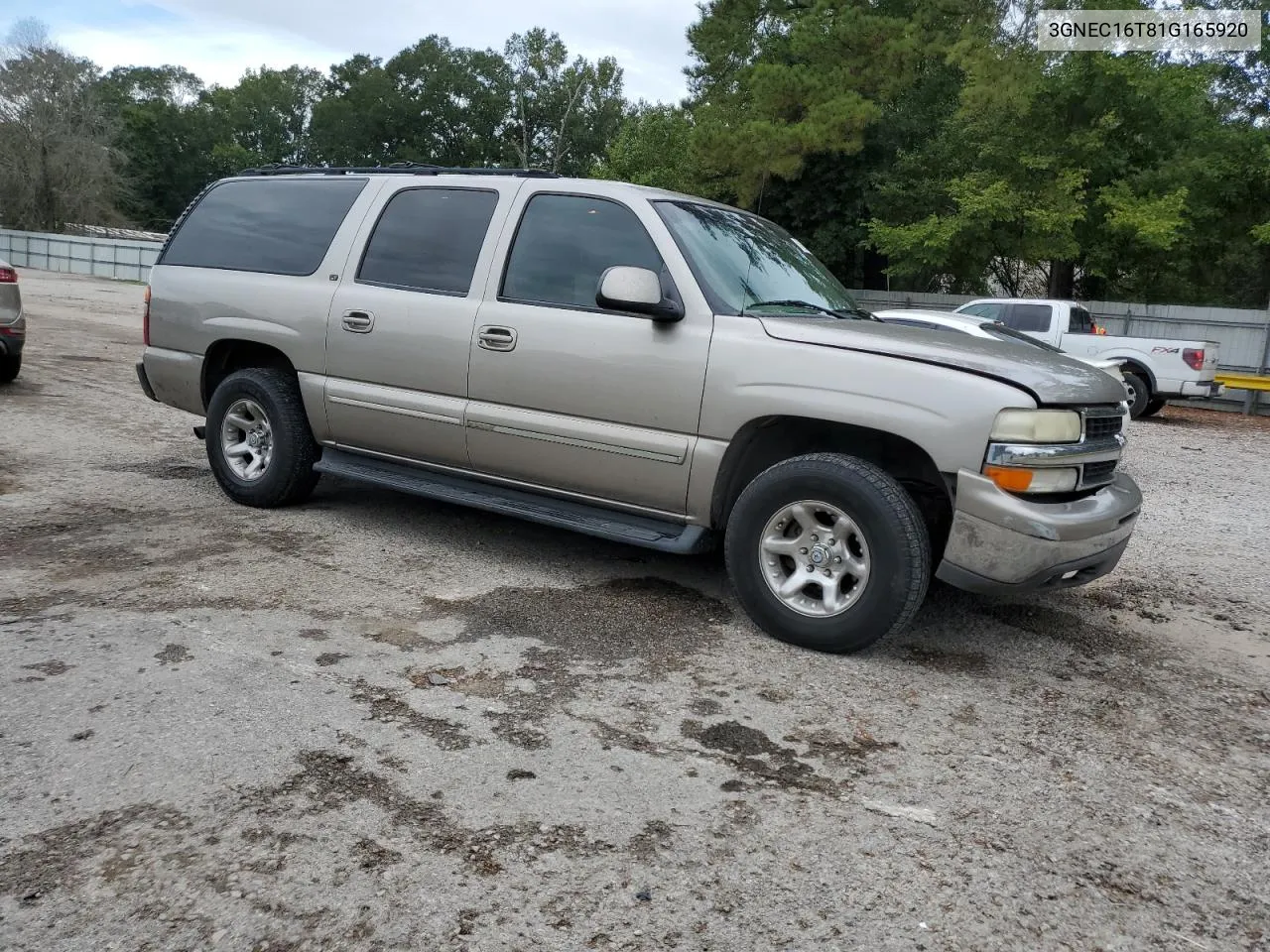 2001 Chevrolet Suburban C1500 VIN: 3GNEC16T81G165920 Lot: 74528454