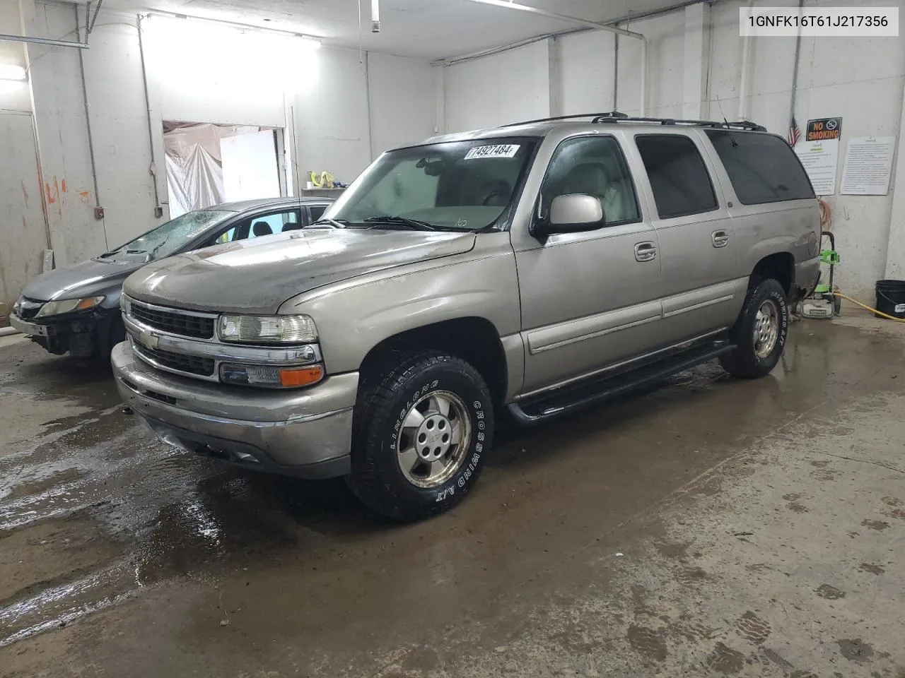 2001 Chevrolet Suburban K1500 VIN: 1GNFK16T61J217356 Lot: 74927484