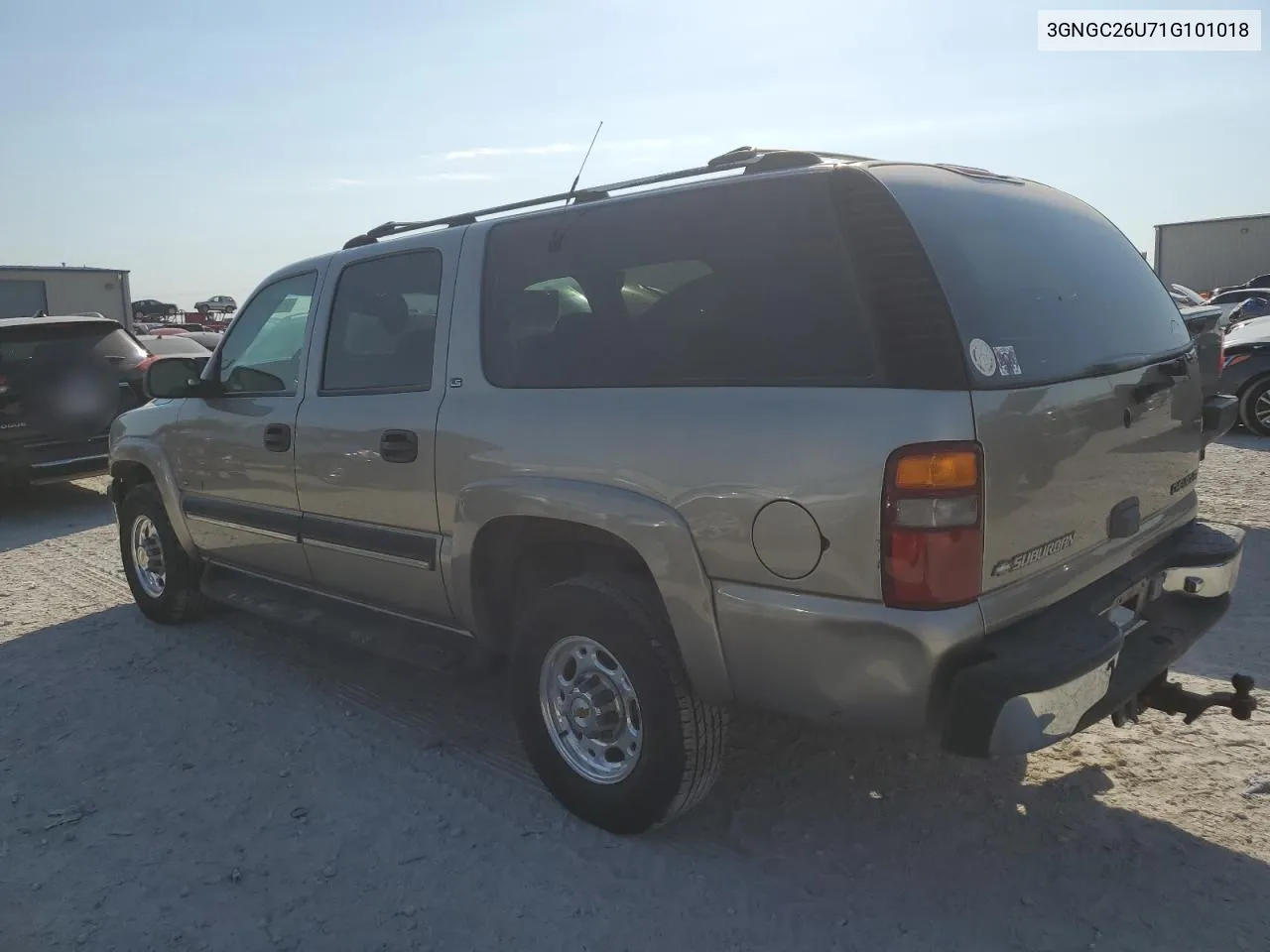 2001 Chevrolet Suburban C2500 VIN: 3GNGC26U71G101018 Lot: 75423554