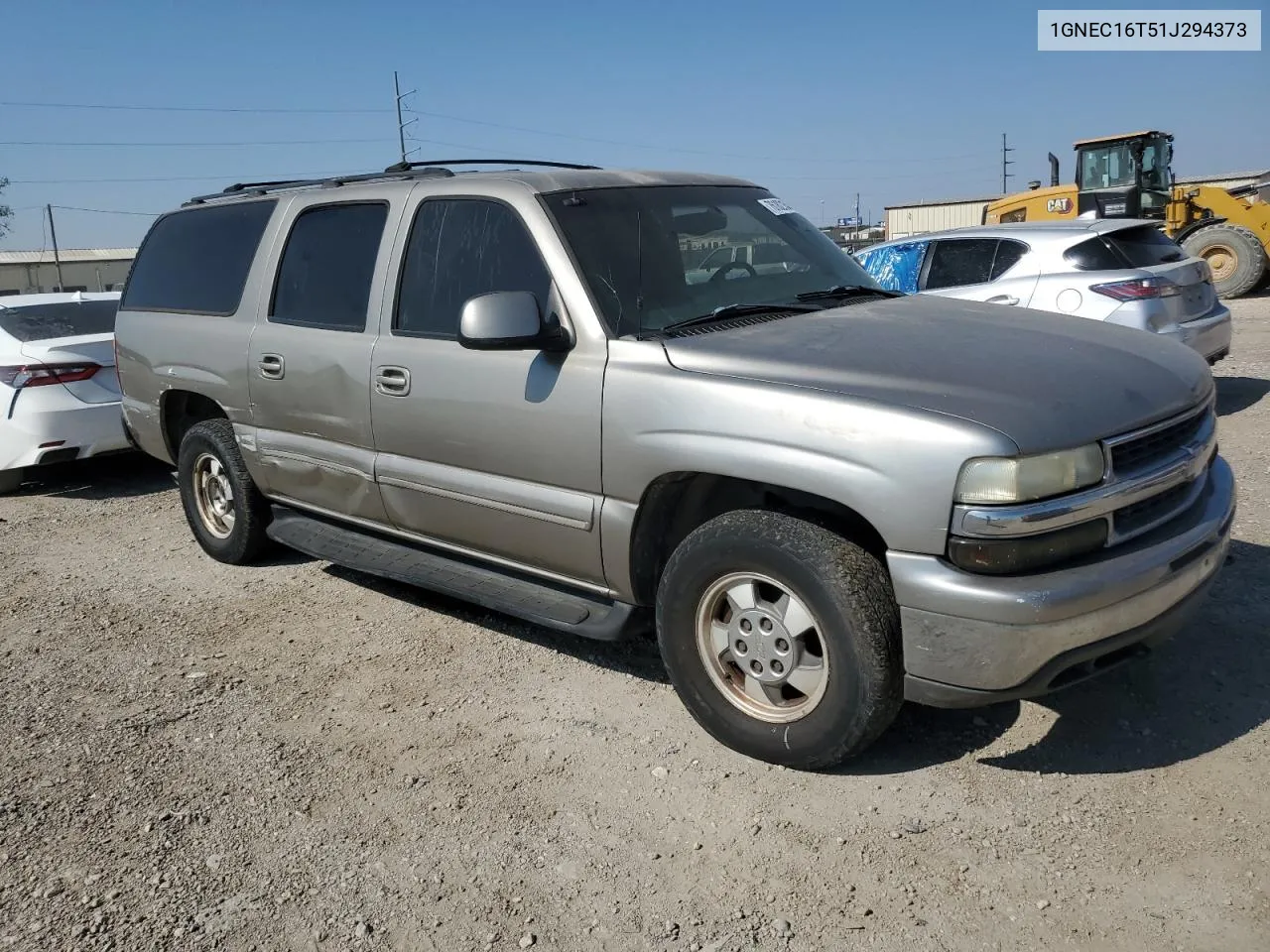 2001 Chevrolet Suburban C1500 VIN: 1GNEC16T51J294373 Lot: 76182164